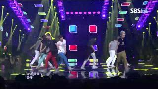 NU'EST [Not Over You] @SBS Inkigayo Popular song 20120902