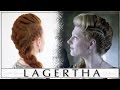 Vikings Hair Tutorial - Lagertha's Big French Braid Faux Hawk