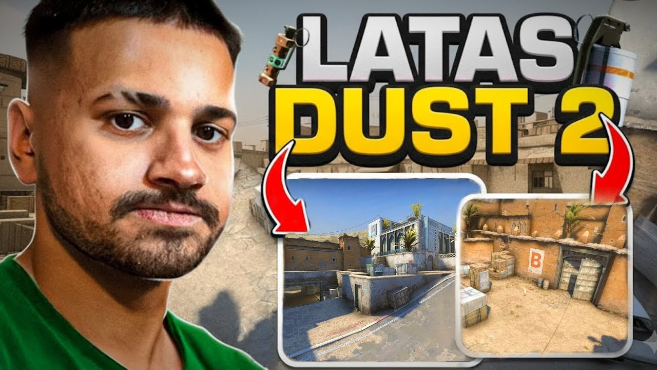 GRANADAS DE DUST 2 QUE TENES QUE SABER EN 2025👀