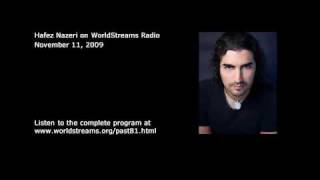 Hafez Nazeri On Worldstreams Radio