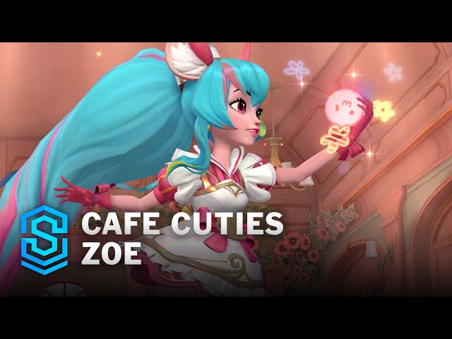 Cafe Cuties Zoe Wild Rift Skin Spotlight - YouTube