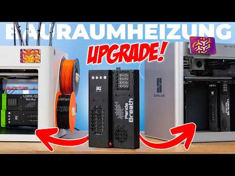 Bauraumheizung NACHRÜSTEN: ABS & Nylon ohne Warping (Panda Breath Review)