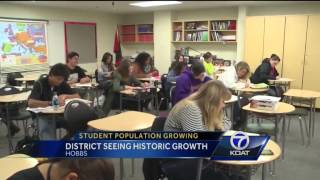 Hobbs Students Population Growth