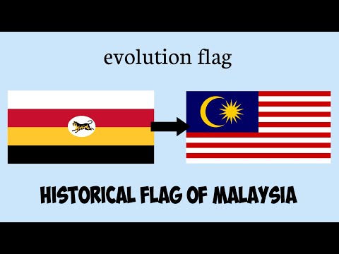 Historical flag of Malaysia | evolution flag in the world