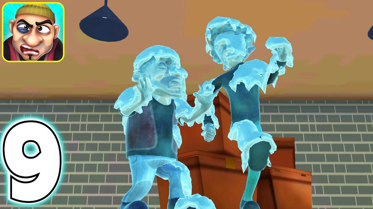 Level 9 Scary Robber Home Clash Have an Iceday