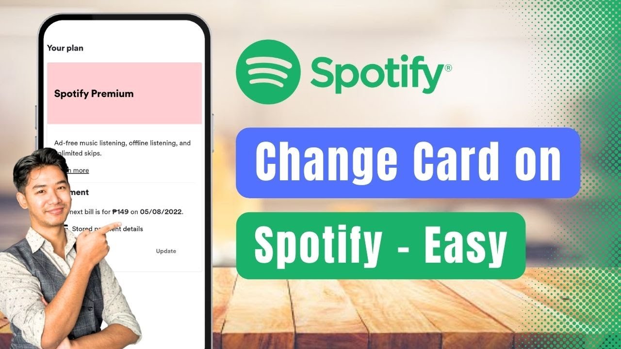How to Change Card on Spotify !