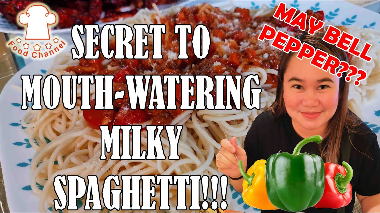 Secret to Mouth Watering Spaghetti | Spaghetti with Bellpepper | FoodChannelPH