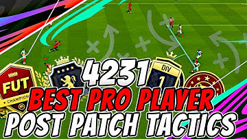 FIFA 21 PRO PLAYER POST PATCH 4231 CUSTOM TACTICS & PLAYER INSTRUCTIONS | META FUT 21 FORMATION