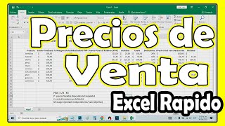 Como Calcular el precio de venta de un producto en Excel Gratis paso a paso screenshot 3