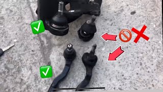 G35 / 350Z ball joint & tie rod replacement
