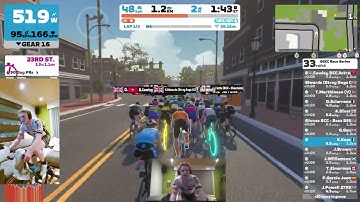MY FIRST ZWIFT RACE EVER! - Cat C - FULL RACE FOOTAGE!