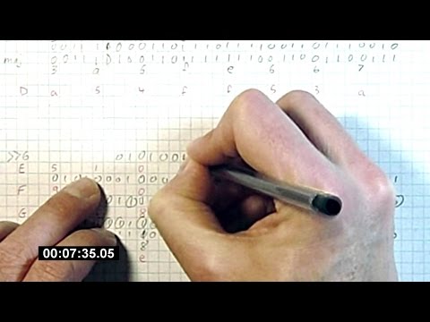 Engenheiro mostra como minerar Bitcoin com lápis e papel