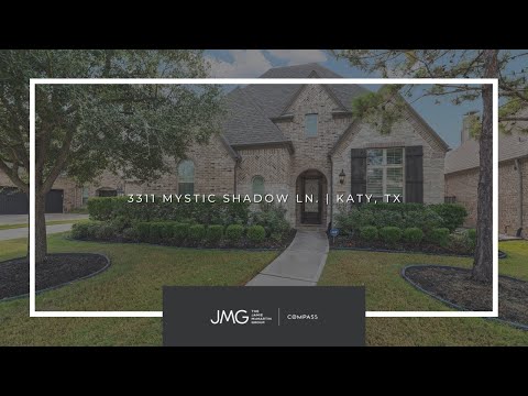 3311 Mystic Shadow Ln, Katy, TX home video tour