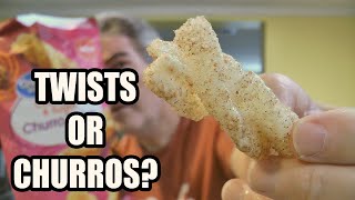 DON&#39;T BUY TACO BELL TWISTS! Great Value Cinnamon &amp; Sugar Churro Twists Review 🌮🔔😮