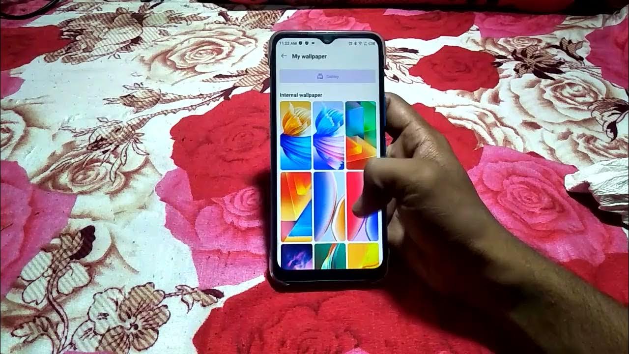 how to set lock screen wallpaper infinix smart 5 YouTube