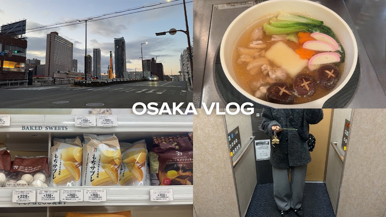 ep.7 일본 워홀러의 새해 브이로그ㅣ일본 떡국 만들기, 취업 성공, 마이넘버카드, 길거리 붕어빵, 유초은행에서 현금 인출하기