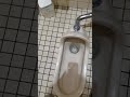 Squat toilet 汚物箱 女子和式トイレ スーパー注意 water closet sounds Japanese toilet INAX 内装タイル設備 手摺てすり無しW.C生理ナプキン