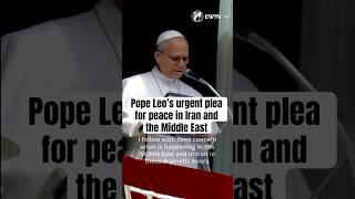 Pope Leo XIV’s urgent plea for peace in Iran and the Middle East