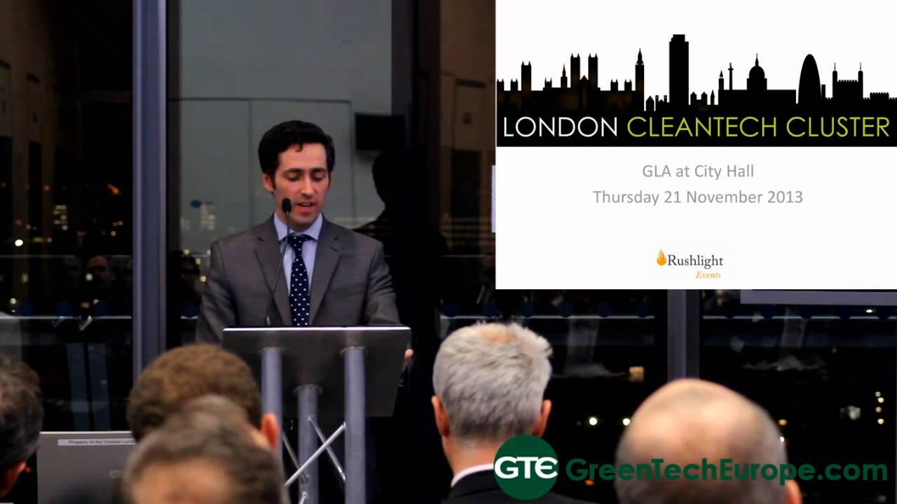 London Cleantech Cluster: Greater London Authority Welcome - 21st November 2013