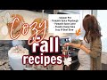 FALL COOK WITH ME 2020 // 5 COZY FALL RECIPES TO GET IN THE FALL MOOD // Simply Allie