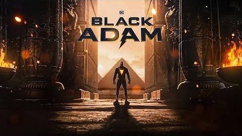 Black Adam Title | amazing text effect Create #blockbuster #Hollywood #aftereffects