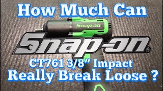 Snap On Impact Is Tiny, What It Breaks Loose Will BLOW YOUR MIND! UNBELIEVABLE POWER