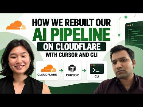 How We Rebuilt Our AI Pipeline on Cloudflare with Cursor and CLI