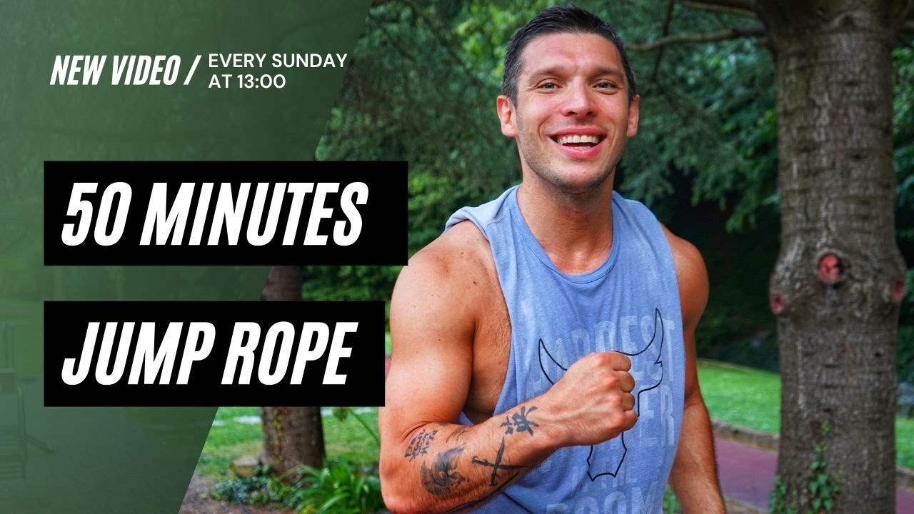 50 MINUTES KILLER ( ADVANCED LEVEL ) JUMP ROPE / WORKOUT I Erdem ...