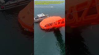 Testing A Marine Evacuation System How A Ship Deploys An Emergency Escape Slide