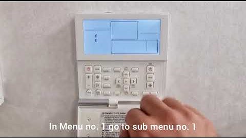 Changing the temperature unit from degree celcius to fahrenheit with MWR-WE10N controller.