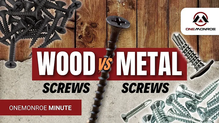Wood Screws vs Metal Screws: Similarities and Differences