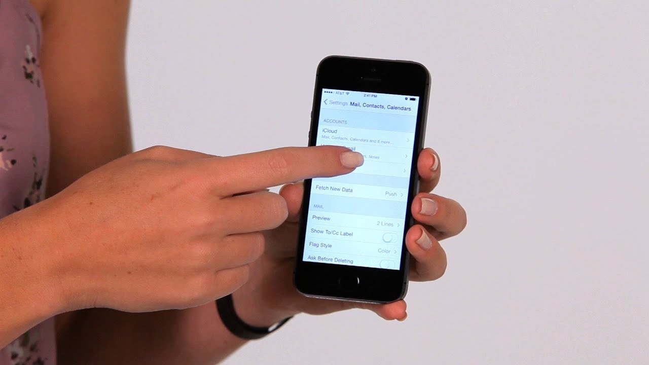 How To Add A Second Email Account IPhone Tips YouTube