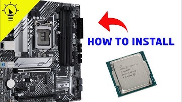 How to install an Intel Processor