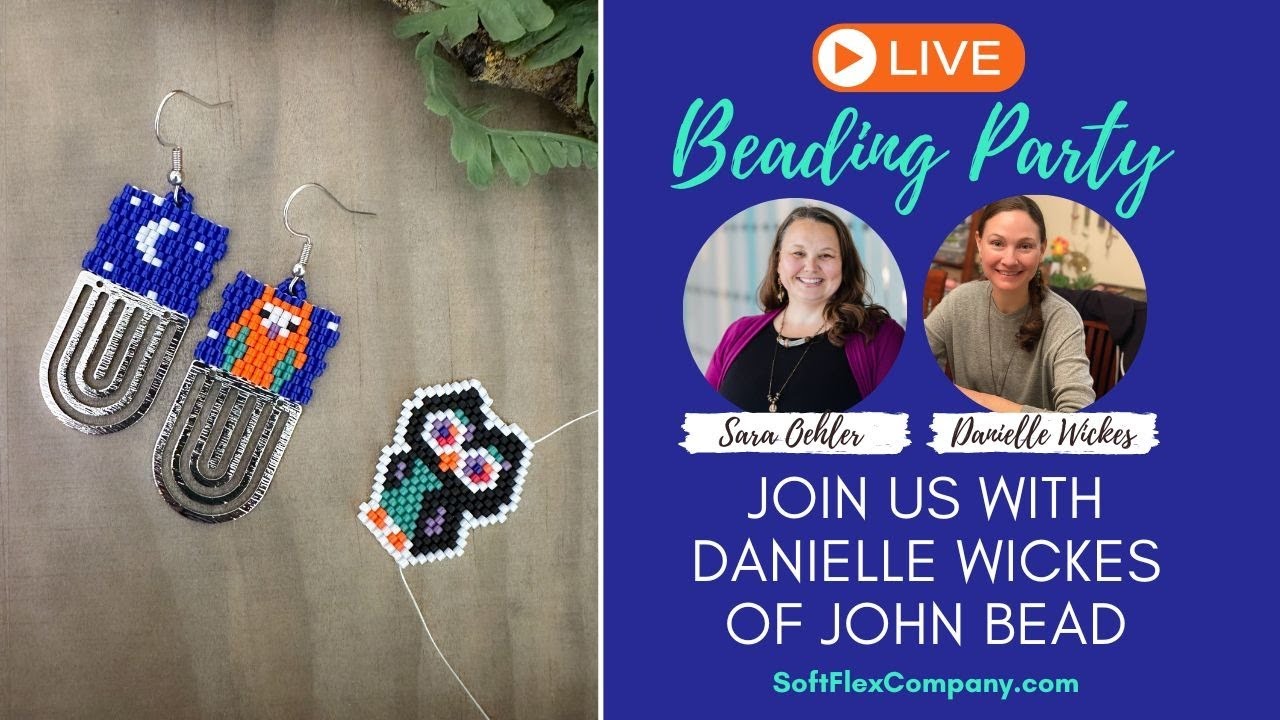 Live Beading Party With Danielle Wickes of John Bead Delica Seed