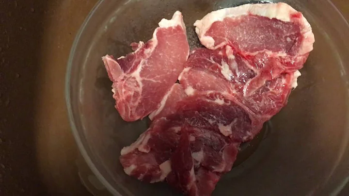 How I Clean &  Season Pork Chops