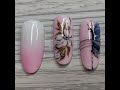 Vẽ bướm hoa đột biến trên móng /New Nail Art #24/Beauty Nails-Kieu
