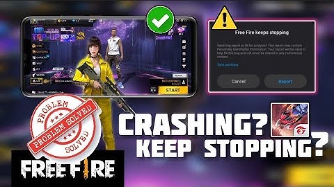 How To Fix Free Fire Keeps Crashing or Stopping Issue on Android