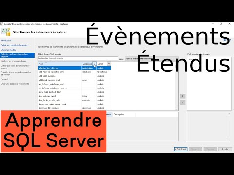 Vidéo: Quelle est l'utilisation des événements étendus dans SQL Server ?