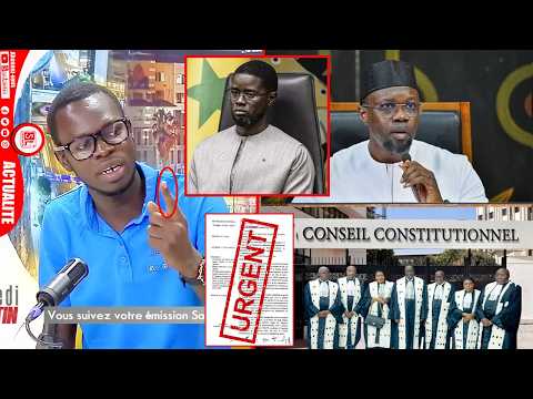 Exclusive:Juriste Diouf lâche une bombe sur le Conseil Constitutionnel après la décision & démasque