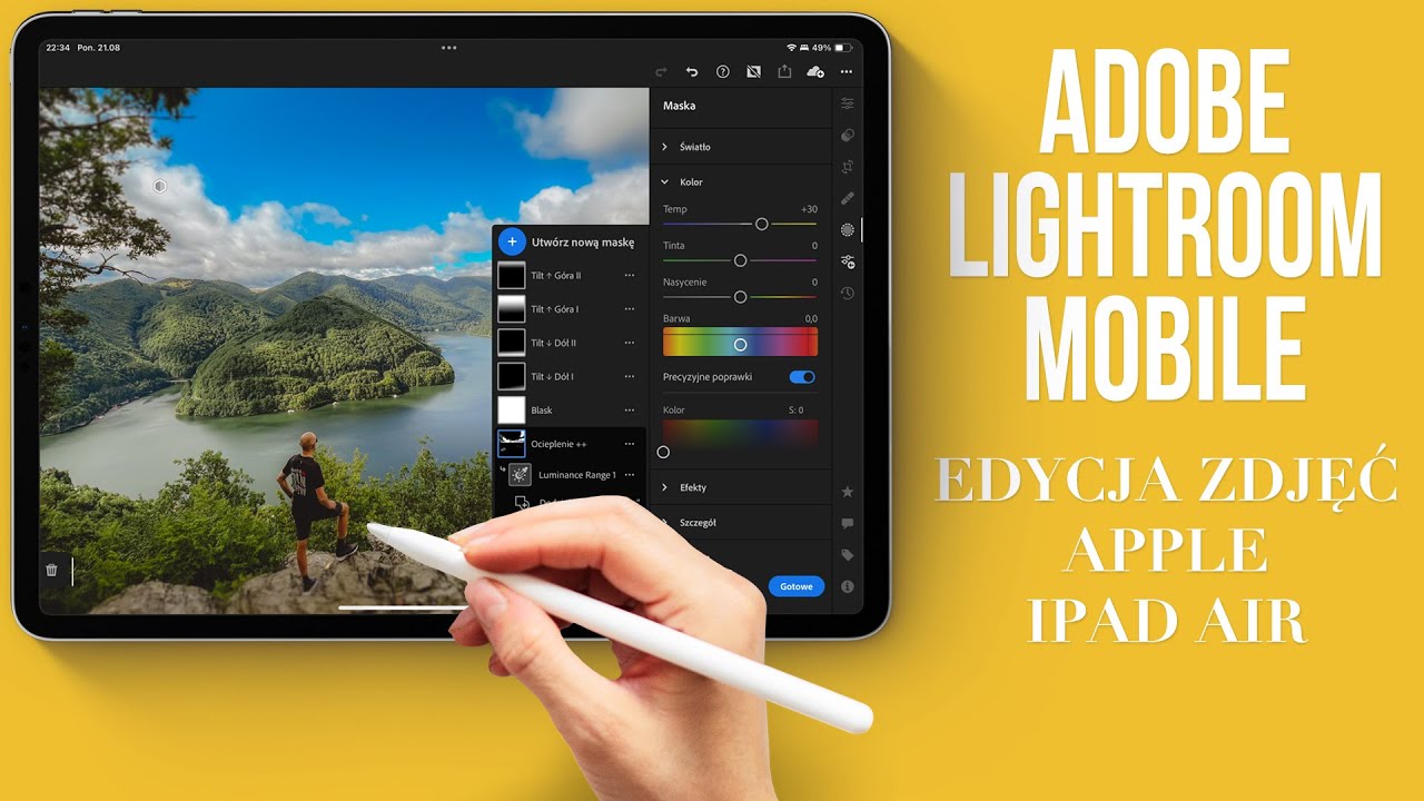 ipad air adobe lightroom