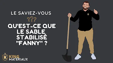 Quel sable pour stabilise ?