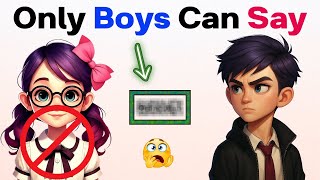 Download Lagu Girls Can’t Say This Word... But Boys Can! (VERY HARD) MP3 Download Lagu Girls Can’t Say This Word... But Boys Can! (VERY HARD) MP3