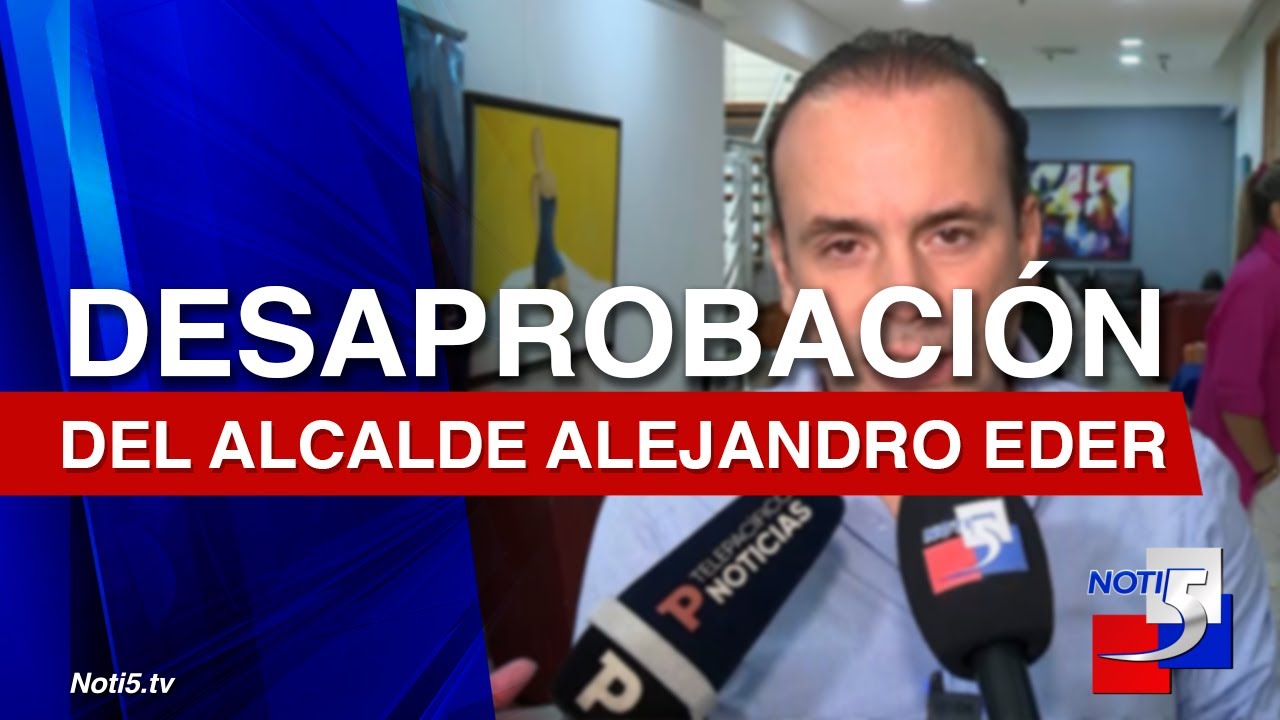 Encuesta de Invamer deja con mala calificación a Alejandro Eder alcalde de Cali