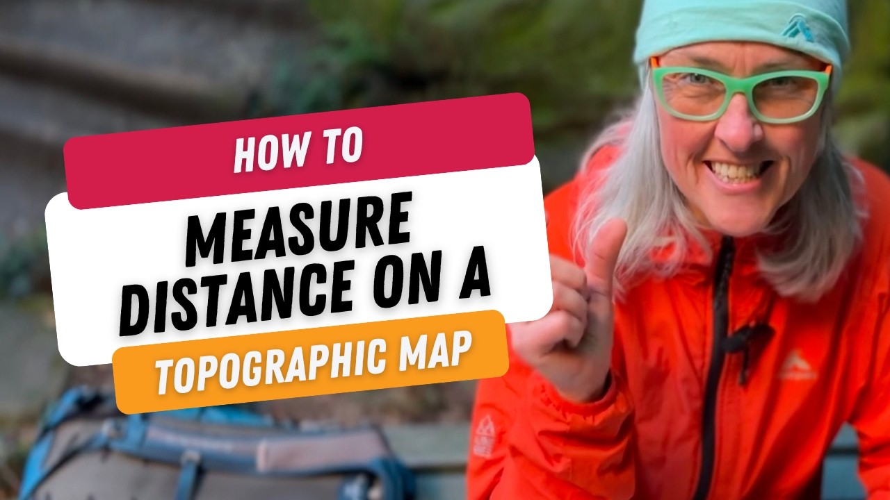 How to Measure Distance on a Topographic Map | Navigation Skills for ...