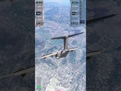 #dropping #airbus #a400m #space #msfs #msfs2024 #shorts #plane #planecrash #microsoftflightsimulator