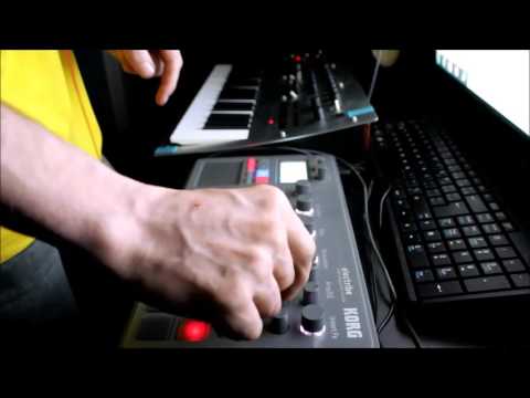 Korg Minilogue and Electribe 2 cosmic jam 148 bpm