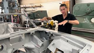 Bodywork details on a 1974 Jensen Interceptor - how the bodies were made, and how we rebuild them