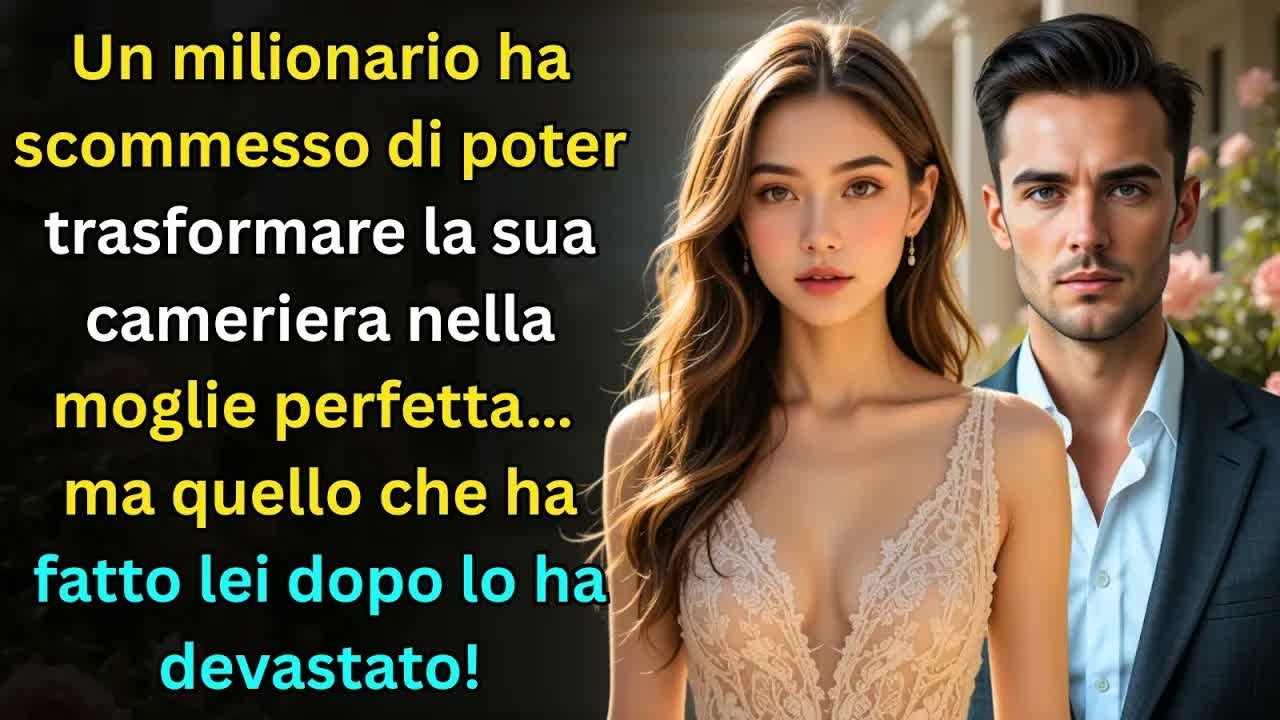 Un milionario ha scommesso di poter sposare e trasformare la sua cameriera, ma…