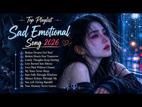 Top Sad Emotional Songs 2026 💔 Best Heartbroken Playlist | Broken Dreams Feel Real