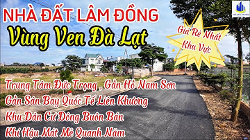 Ⓜ️ Bán Mảnh Đất Kinh Doanh Trung Tâm  Liên Nghĩa - Đức Trọng. Cách Sân Bay 2km. Gần Chợ Đầu Mối